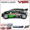 1/10 rc toy car, rc car kit, high speed brushes rally rc car